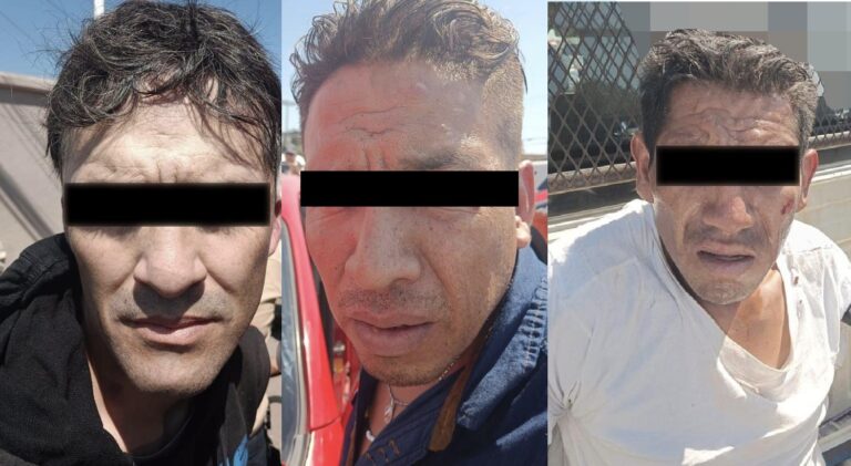 Detiene la Guardia Civil de Tecámac a tres sujetos por robo con violencia