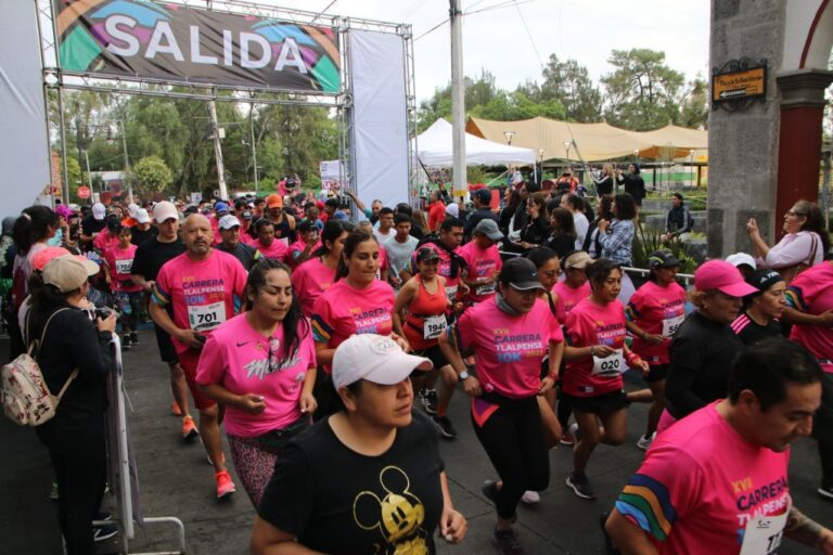 Con éxito se realiza la XVII Carrera Tlalpense 10k-2023