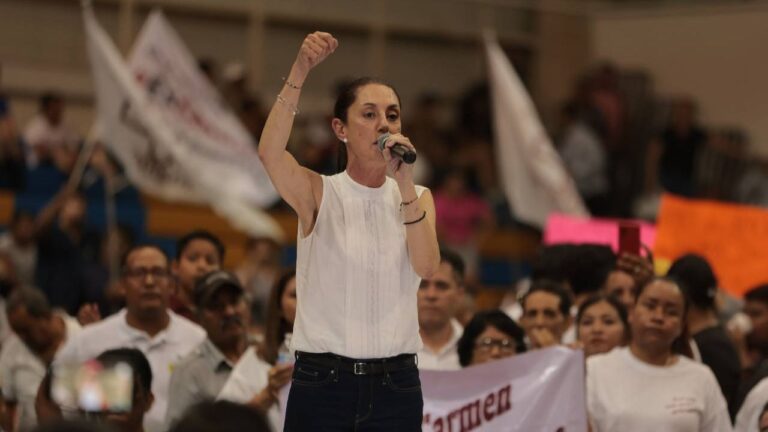 Sheinbaum arremete contra el Frente Amplio; afirma que harán fraude