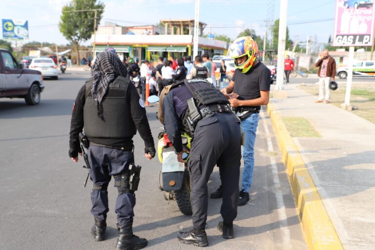 A la baja en Tecámac los delitos en los que se utilizan motocicletas