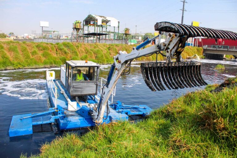 Retira CAEM más de 5 mil 200 toneladas de basura y desazolva 708 kilómetros de redes de drenaje estatal
