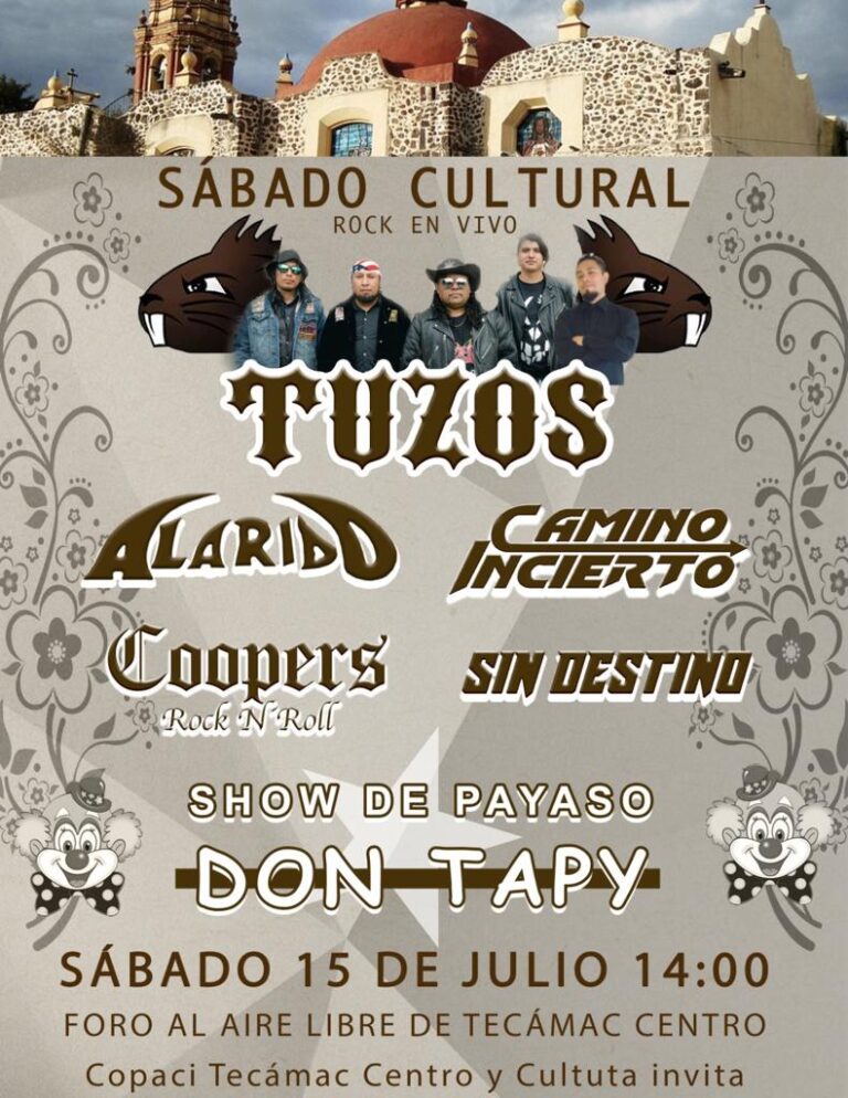 Tecámac presentará Rock en vivo