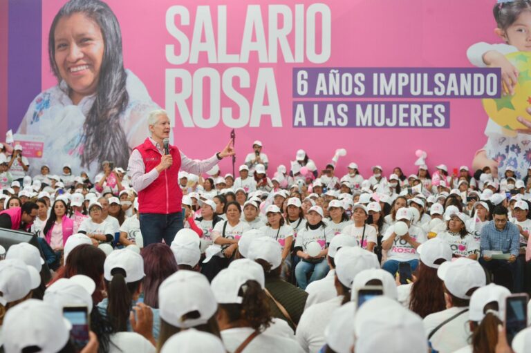 El Salario rosa es el mayor logro del gobierno del Edoméx por apoyar a las mujeres: Alfredo Del Mazo
