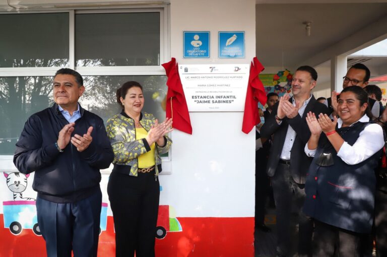 En apoyo a los padres trabajadores el DIF Tlalnepantla ofrece servicio de estancias infantiles