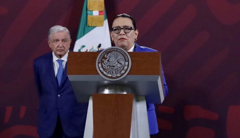 Rosa Icela Rodríguez destaca caída de delitos de alto impacto