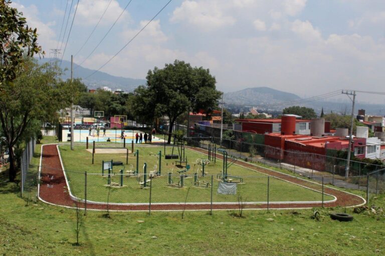 Tlalpan invierte 2.8 mdp en obras de mantenimiento y rehabilitación de canchas Tixkokob