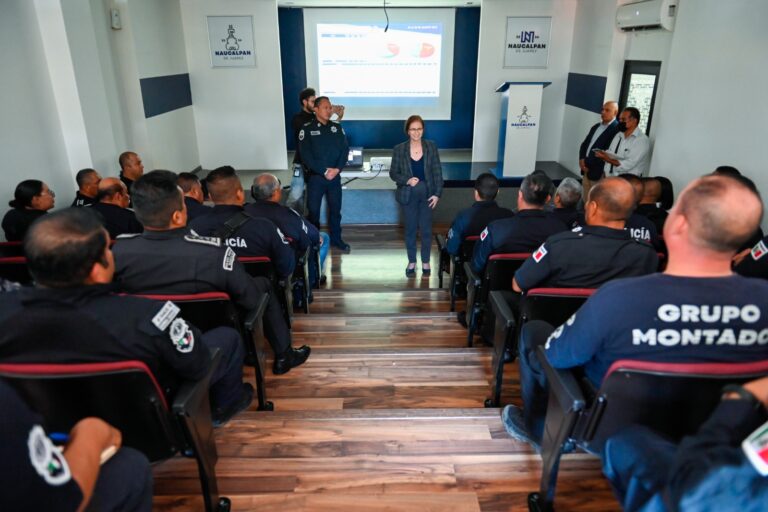 Continuará depuración del cuerpo de policía, dice Moya Marín a mandos