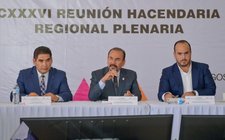 Celebran CXXXVI reunión hacendaria regional del estado de México en Atizapán de Zaragoza