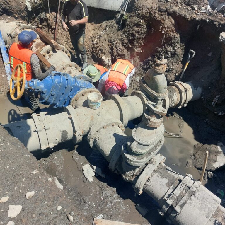 Inicia operación los tres pozos para restablecer el servicio de agua potable en Nezahualcóyotl