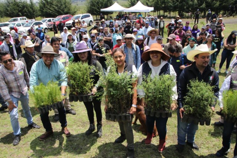 Arranca reforestación en Tlalpan con la plantación de más de mil 500 árboles