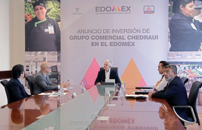 ANUNCIA ALFREDO DEL MAZO INVERSIÓN DE GRUPO COMERCIAL CHEDRAUI PARA LA CONSTRUCCIÓN DE UNA NUEVA TIENDA EN EL EDOMÉX