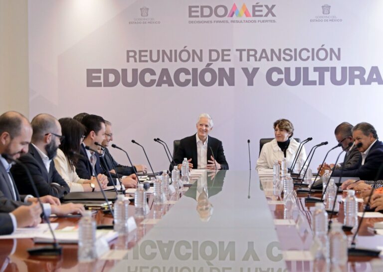 Realizan quinta reunión de transición en Edoméx