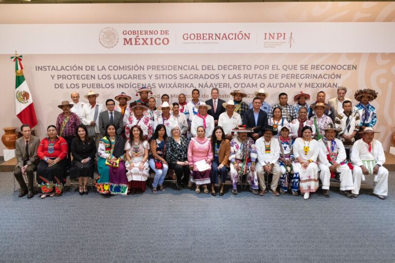 Se instala comisión presidencial para preservar y proteger lugares sagrados y rutas de peregrinación indígenas