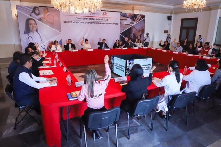 TLALNEPANTLA TRABAJA EN LA RECONSTRUCCIÓN DEL TEJIDO SOCIAL Y FORTALECE EL COMITÉ MUNICIPAL DE PREVENCIÓN DE ADICCIONES