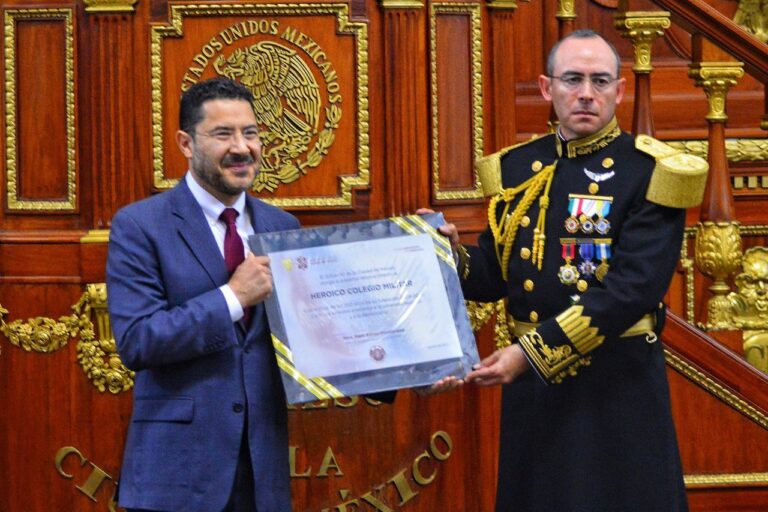 Conmemoran en Congreso CDMX el bicentenario del Heroico Colegio Militar