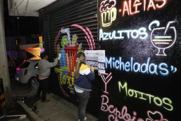 Suspenden 7 ‘chelerías’ irregulares en Naucalpan