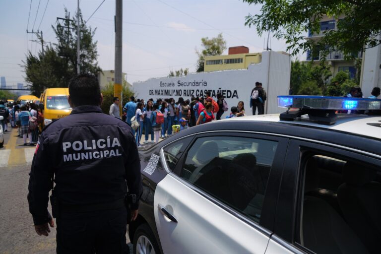 Más de mil 300 policías en operativo ‘Regreso a Clases’en Naucalpan