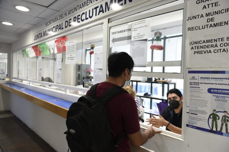 Concluye el 13 de octubre registro para cartillas del servicio militar en Naucalpan