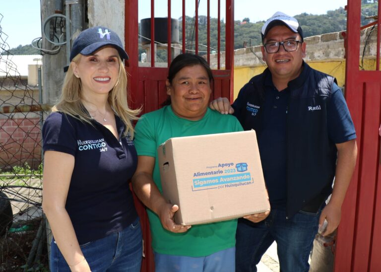 Entrega Huixquilucan juegos infantiles y remodelación del deportivo San Ramón