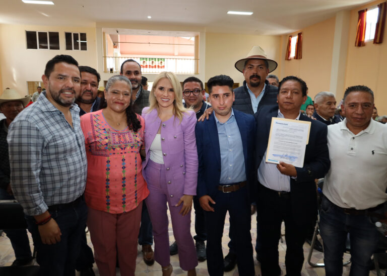 ENTREGA HUIXQUILUCAN LICENCIA DE FUNCIONAMIENTO PARA EL NUEVO PANTEÓN EN MAGDALENA CHICHICASPA