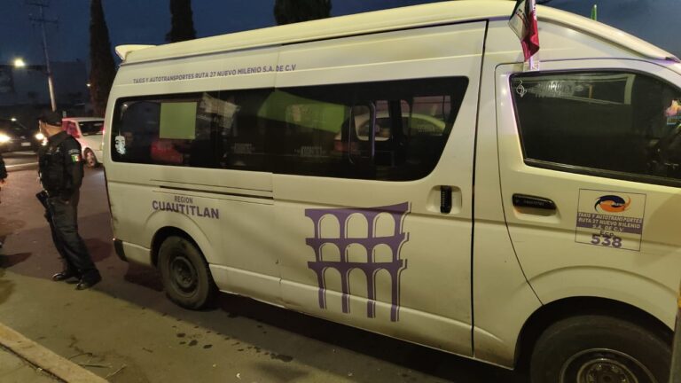 Asesinan a pasajero en asalto a unidad de transporte en Ecatepec; solicitan auxilio en Tecámac