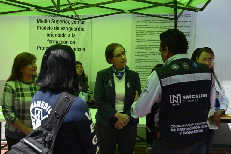 Participa Naucalpan en Simulacro Nacional 2023