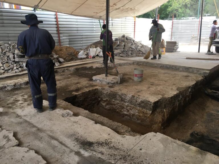 Construyen Ventana Arqueológica para conocer vestigios del Templo Mayor de Iztapalapa