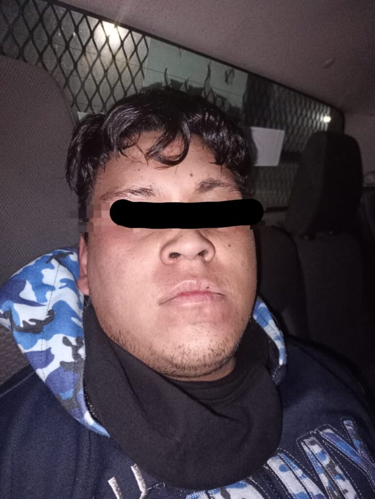 POLICÍA DE TLALNEPANTLA DETIENE EN FLAGRANCIA A PROBABLE HOMICIDA DE UN TAXISTA Y AGRESOR DE UN MENOR DE EDAD