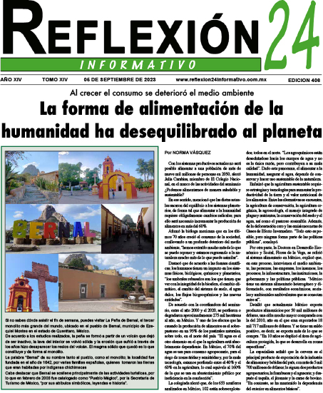 Reflexión 24 No 406 | La forma de alimentación de la humanidad ha desequilibrado al planeta