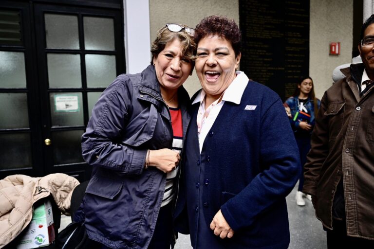 Solicita Gobernadora Delfina Gómez instalación de Centro de Acopio en Palacio de Gobierno para apoyar a damnificados por el huracán Otis