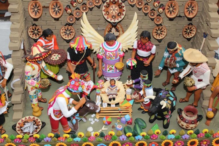 Artesanos mexiquenses ponen manos a la obra para participar en el Concurso Nacional de Nacimientos Mexicanos 2023