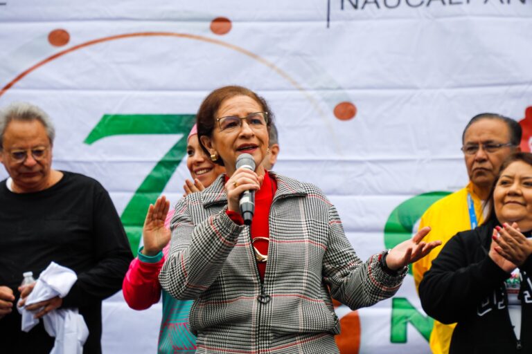 Cientos de corredores participan en la Carrera Nacional contra las Adicciones en Naucalpan