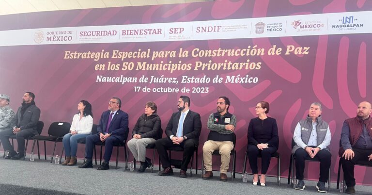 Participa Naucalpan en estrategia especial para la construcción de paz