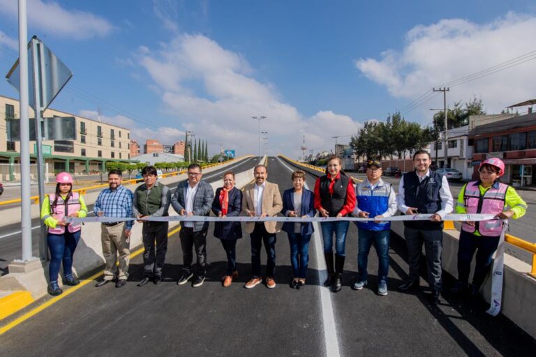 Inaugura Pedro Rodríguez paso elevado el campanario en Atizapán de Zaragoza