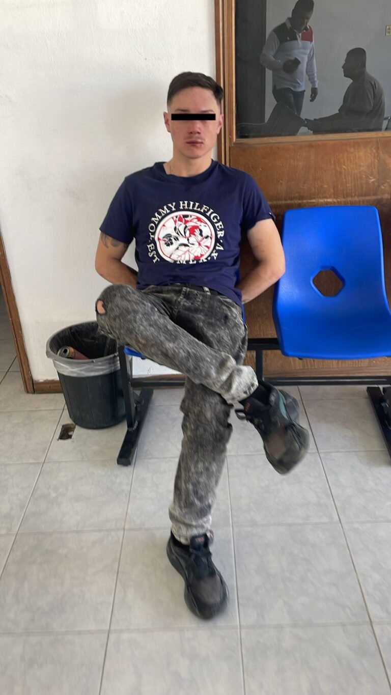 Cae presunto extorsionador cuando pretendía cometer otro delito