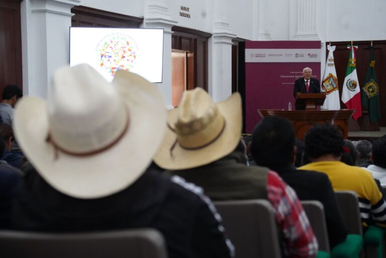 Crece 5.1% producción agroalimentaria del país en los últimos cinco años, pese a escenarios globales adversos