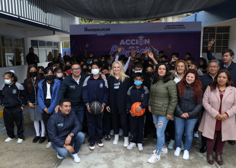Mejora Huixquilucan escuelas de Llano Grande y San Cristóbal Texcalucan con “Acción por la Educación”