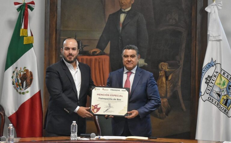 Reconoce Instituto Hacendario la gestión en materia hídrica implementada por Tony Rodríguez