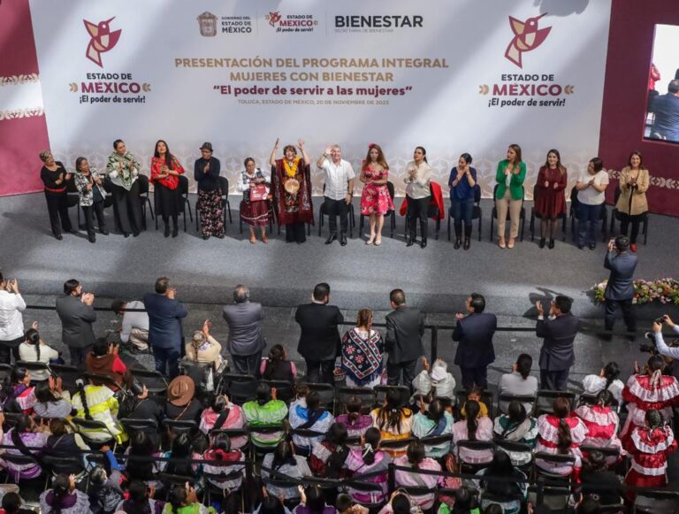 “Mujeres con Bienestar” enfocado en dignificar, proteger y empoderar a las mexiquenses