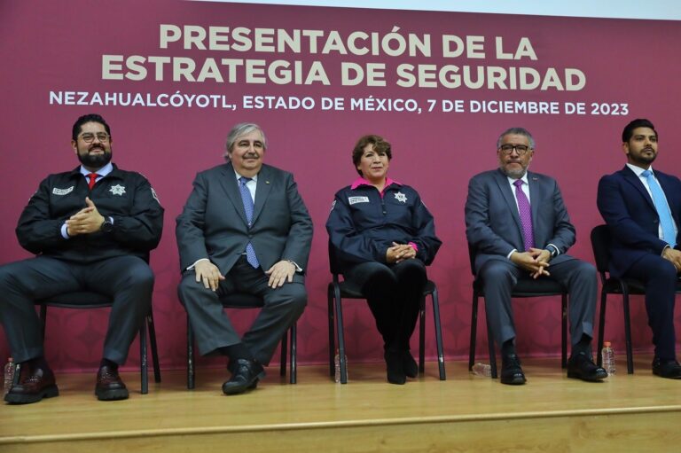 Gobernadora Delfina Gómez presenta la estrategia de seguridad para el Estado de México: “Construcción de la Paz con Seguridad e Inteligencia”