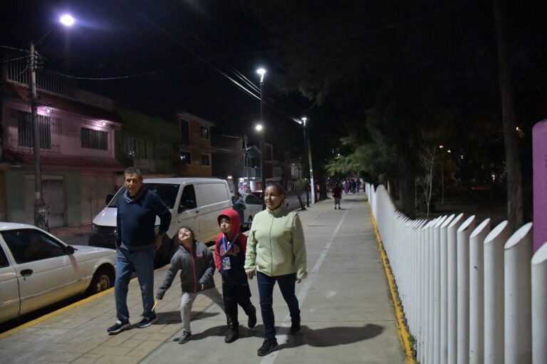 Inauguración de Senderos Seguros en Nezahualcóyotl
