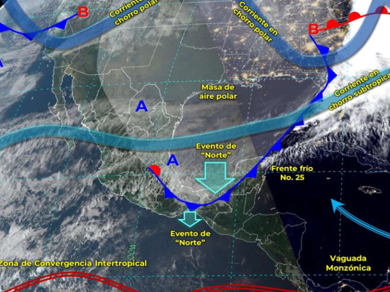 Por el frente frío 17 siguen las bajas temperaturas en México