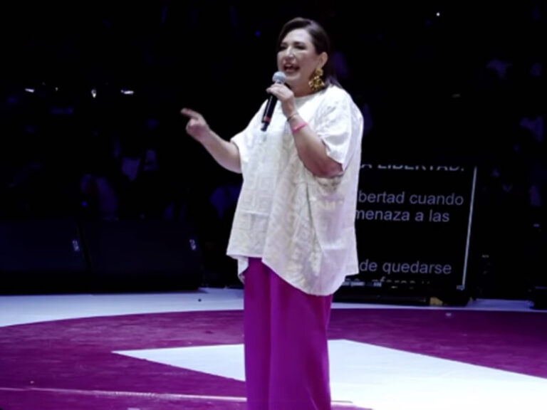 Retó Xóchitl Gálvez a Claudia Sheinbaum a que, si la dejan, se vean  en los debates