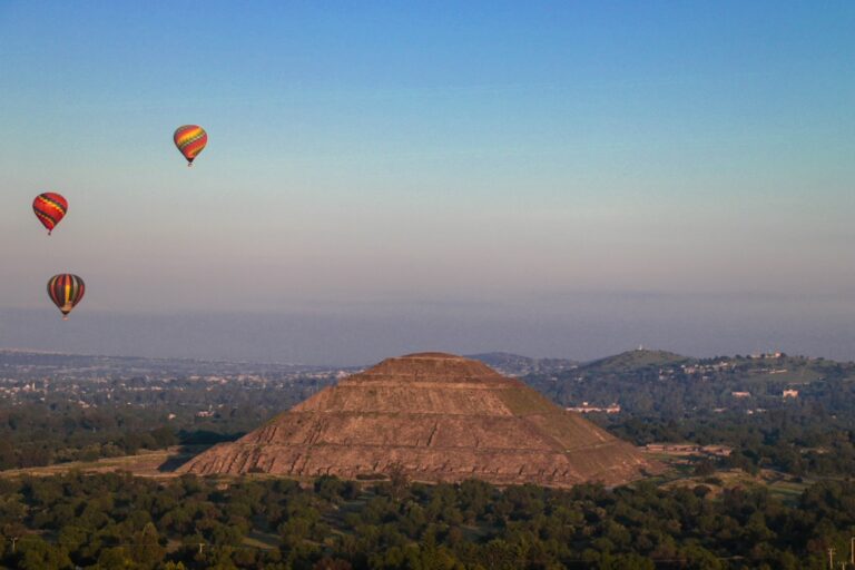 Recomendaciones para un Vuelo en Globo Seguro desde las alturas en el Valle de Teotihuacán