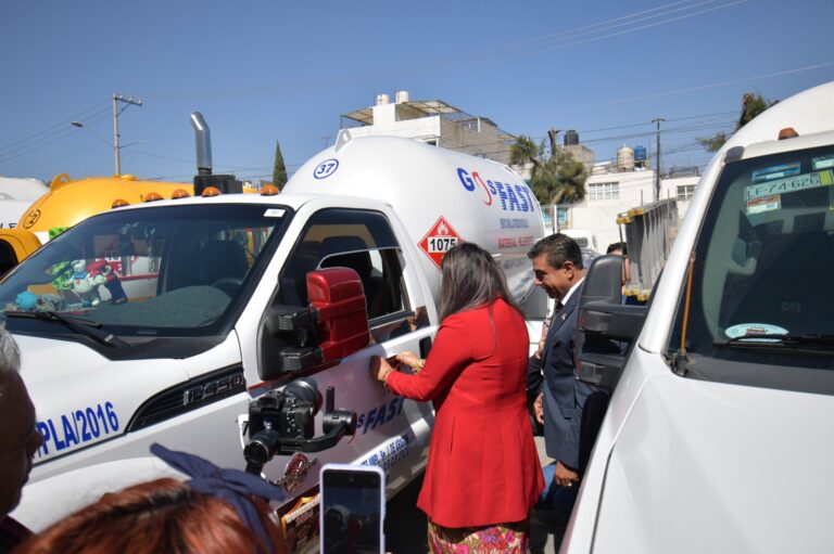Como parte de la Seguridad Ciudadana en Nezahualcóyotl se verifican pipas de Gas LP
