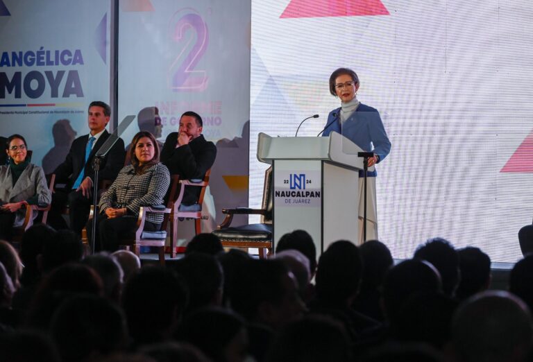 Avanzamos en finanzas, seguridad, obra pública y servicios: Angélica Moya Marín