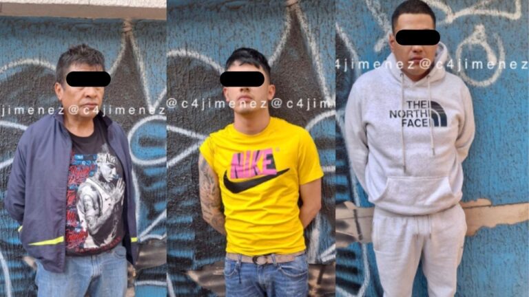 Caen 3 presuntos integrantes de la Antiunión en la Venustiano Carranza