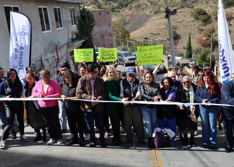 Arranca Huixquilucan el 2024 con repavimentación de calles en las colonias Pirules y Loma del Carmen