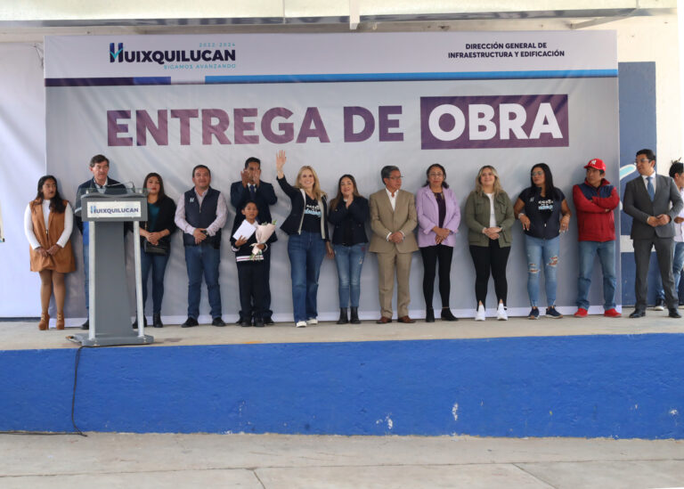 Escuela de Huixquilucan estrena techumbre