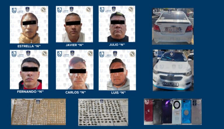 Detienen a 7 miembros del grupo delictivo “Los Tanzanios”